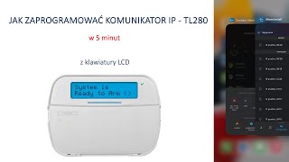 DSC  komunikator TL280E programowanie w kilka minutver 551 [upl. by Sumaes]