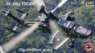 EC 665 TIGRE BUNDESWEHR ZigairMeet 2023 [upl. by Kcirdneh]