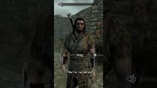 Awkward Marriage Proposal to Farkas  Skyrim skyrim elderscrolls bethesda shorts [upl. by Secnarfyram]