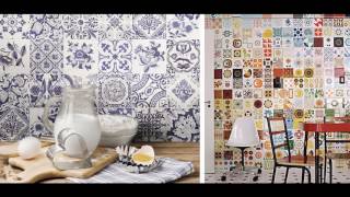 Las 40 mejores ideas sobre Cocinas con azulejos de colores [upl. by Moskow316]