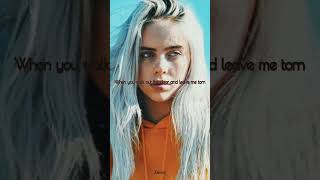 Bored Billie Eilish English Lyrics musiclyrics [upl. by Calysta]