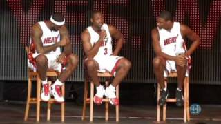 Miami Heat Welcome Party [upl. by Casavant298]