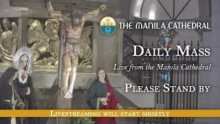 Daily Mass at the Manila Cathedral  March 25 2024 730am [upl. by Hermie]