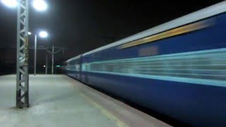 12163 Dadar Central  Chennai Egmore Super Fast Express At CLA [upl. by Sheba]