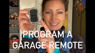 Program a Garage Remote EASY Follow these simple steps to set your Genie Garage Door Opener [upl. by Nyledaj258]