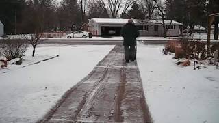 Ariens Path Pro PathPro 208EC SS21EC Throwing Slushy Snow [upl. by Meekar]