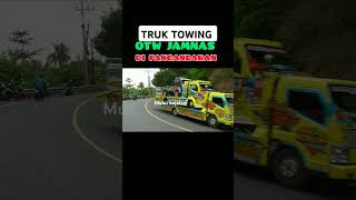 TRUK TOWING OTW JAMNAS PANGANDARAN [upl. by Annahsirhc]