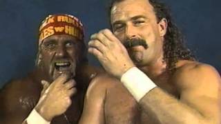 Hulkamaniacs Promo on Million Dollar Team 11121989 [upl. by Iamhaj649]