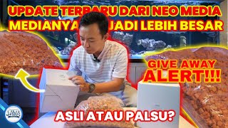 NEO MEDIA SIZE XL   ASLI ATAU PALSU  GIVE AWAY ALERT [upl. by Rangel]