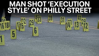 Philadelphia shooting 40 shots fired in executionstyle killing [upl. by Cruce513]