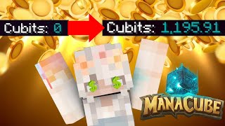 ManaCube  How to Get Cubits 100 FREE  Minecraft [upl. by Arlin]