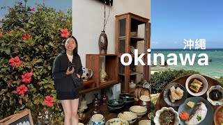 Okinawa Vlog  Hoshinoya hotel café hopping and ceramics shopping 🌺 [upl. by Dutch]