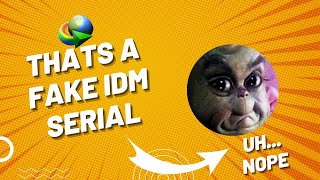 How to Fix IDM Fake Serial Number [upl. by Nnyrat]