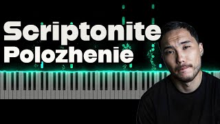 Scriptonite  Polozhenie Izzamuzzic Remix  Piano Cover [upl. by Zullo]