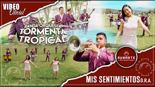 TORMENTA TROPICAL BANDA ORQUESTA  MIS SENTIMIENTOS DRA  Video Official 4K [upl. by Low]