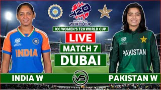 Womens T20 World Cup Live India Women vs Pakistan Women Live  IND vs PAK Live Scores amp Commentary [upl. by De Witt]