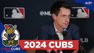 New Year resolutions for the 2024 Chicago Cubs  CHGO Cubs Podcast [upl. by Mohorva509]