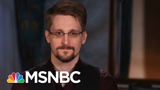 Full Interview Edward Snowden On Trump Privacy And Threats To Democracy  The 11th Hour  MSNBC [upl. by Nivart345]