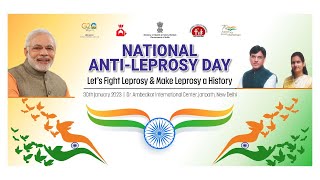 National Anti Leprosy Day 2023  Live Programme [upl. by Yduj]