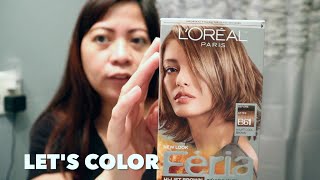 Loreal Feria B61 Hi Lift Cool Brown [upl. by Animas820]