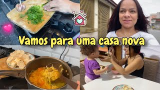 VAMOS NOS MUDAR  FIZ SOPA PARA O JANTAR  BIEL NÃO MORA MAIS COMIGO  Aline vida de mãe [upl. by Assilam]