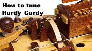 How to tune the Hurdy Gurdy [upl. by Eivets913]