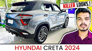 FINALLY New Hyundai Creta 2024 😍  Have KILLER Features [upl. by Lain]