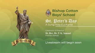 BCBS  St Peters Day  A Sung Holy Eucharist  29th June 2024  Live stream [upl. by Enilra]