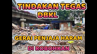 17 STRUKUR PENJAJA HARAM PPR JELATIK DI ROBOH DBKL [upl. by Soelch]