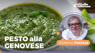 PESTO ALLA GENOVESE  La ricetta imperdibile dello CHEF Roberto Panizza [upl. by Engelbert]