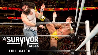 FULL MATCH CM Punk amp Daniel Bryan vs The Wyatt Family Survivor Series 2013 [upl. by Furr]