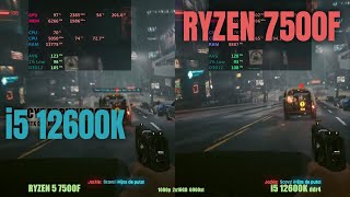 i5 12600k vs Ryzen 7500f in 2024 [upl. by Ydrah]