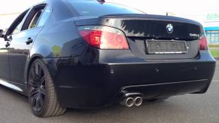 Bmw 545i e60 sound [upl. by Odranreb567]