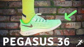 Nike Pegasus 36 First Impression  Maiden Voyage Run [upl. by Thibaut]