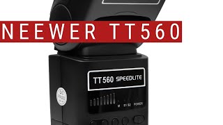 Neewer TT560 Flash Speedlite Review [upl. by Ameen]