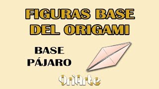 Origami  BASE PÁJARO  DIY [upl. by Dat]