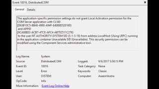 Как исправить ошибку 10016 DistributedCOM в Windows 1011 [upl. by Blodgett]