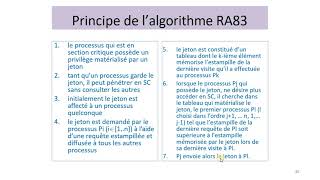 Systèmes Répartis  15  Algorithme de Ricart amp Agrawala RA 83  SuzukiKasami [upl. by Martelle]