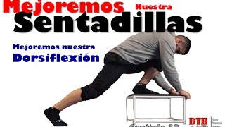 DORSIFLEXIÓN PARA MEJORAR LA SENTADILLA [upl. by Murphy]