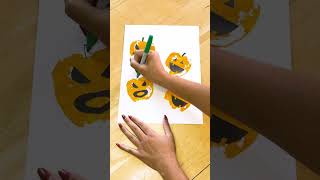 DIY Halloween Craft for Kids shorts [upl. by Naam]