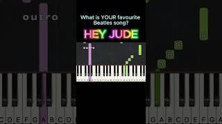 The Beatles  Hey Jude Piano Tutorial pianotutorial thebeatles [upl. by Ahsienahs906]