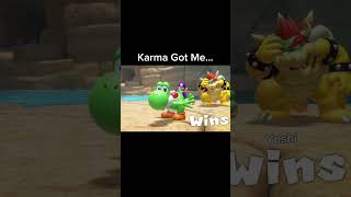 KARMA GOT ME BAD Mario Party Jamboree shorts supermariopartyjamboree [upl. by Lewse646]