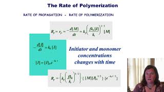 Kinetics Part 3 Chain Growth Polymerization [upl. by Dviad785]