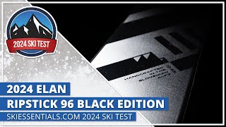 2024 Elan Ripstick 96 Black Edition  SkiEssentialscom Ski Test [upl. by Kerri]