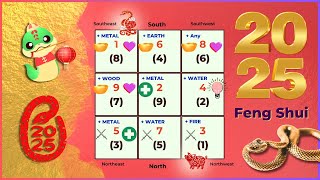 Feng Shui setup for 2025 Year of the Snake with Period 9 Stars [upl. by Maureene]