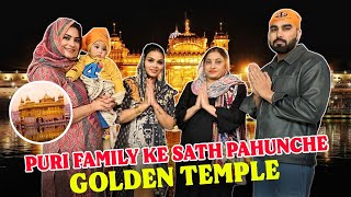 Puri Family Ke Sath Pahunche Golden Temple  Armaan Malik [upl. by Noni407]