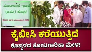 Horticulture Department Organise 4 Days Horticultural Fair In Koppal  Vijay Karnataka [upl. by Cathi161]