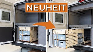 Der innovativste Heckauszug 2024  Kastenwagen  Wohnmobil  NEUHEIT  ab 2499 € [upl. by Anirdna]