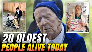 Living Legends 20 Oldest People Alive Today  2023 List [upl. by Aenad780]