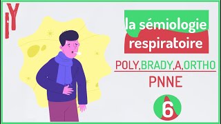 EPISODE6 sémiologie respiratoire la polypnée la bradypnée lorthopnée apnée tirage cornage [upl. by Loesceke]